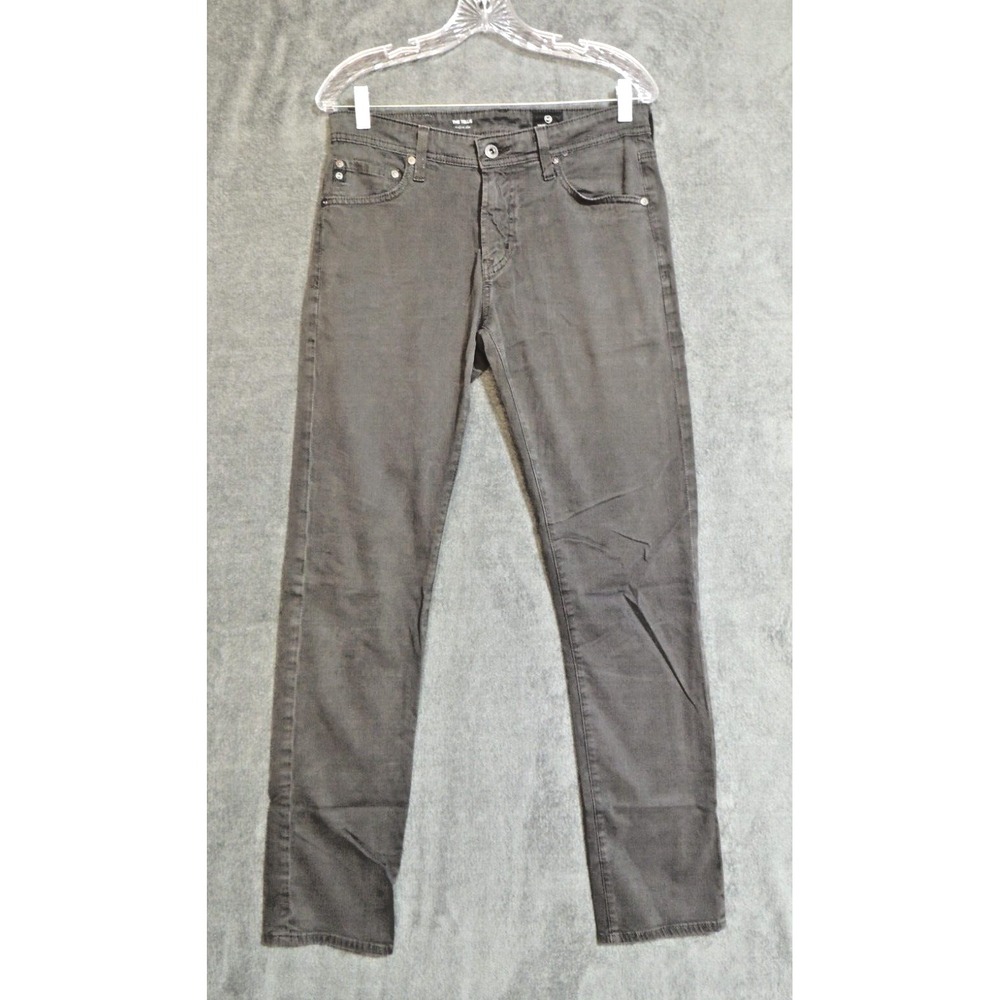 AG Adriano Goldschmied The Tellis Modern Slim Mens 30x34 Charcoal Grey Pants - Picture 1 of 9